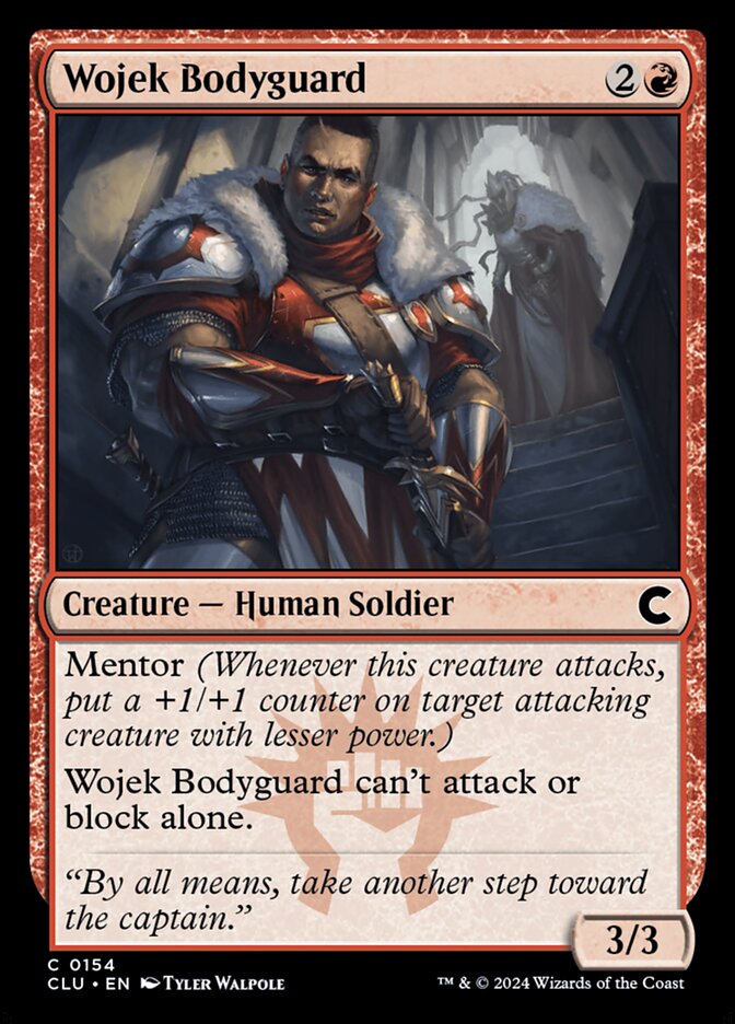 Wojek Bodyguard — Ravnica: Clue Edition 154/284