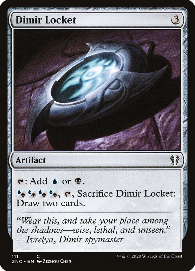 Dimir Locket — Zendikar Rising Commander 111/142