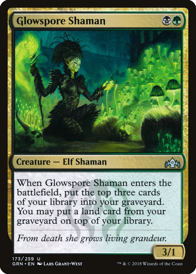 Glowspore Shaman — Guilds of Ravnica 173/273