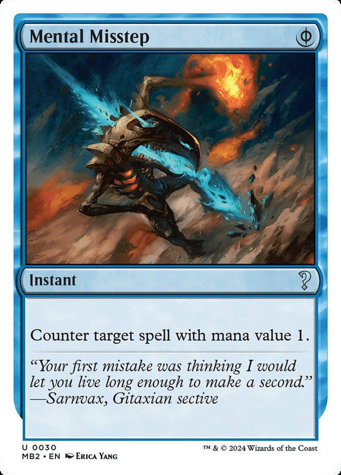 Mental Misstep — Mystery Booster 2 30/385