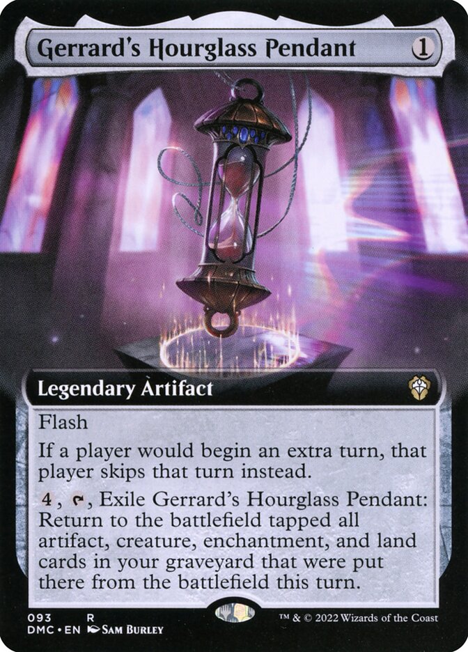 Gerrard's Hourglass Pendant — Dominaria United Commander 93/240