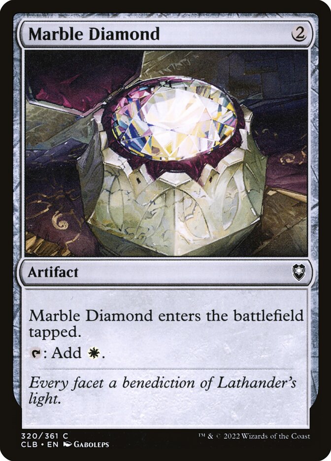 Diamant du marbre — Commander Legends: Battle for Baldur's Gate 320/936