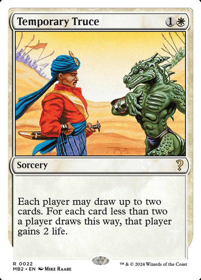 Temporary Truce — Mystery Booster 2 22/385