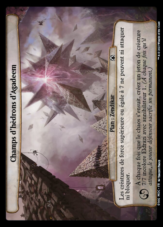Champs d'hèdrons d'Agadeem — March of the Machine Commander 146/450