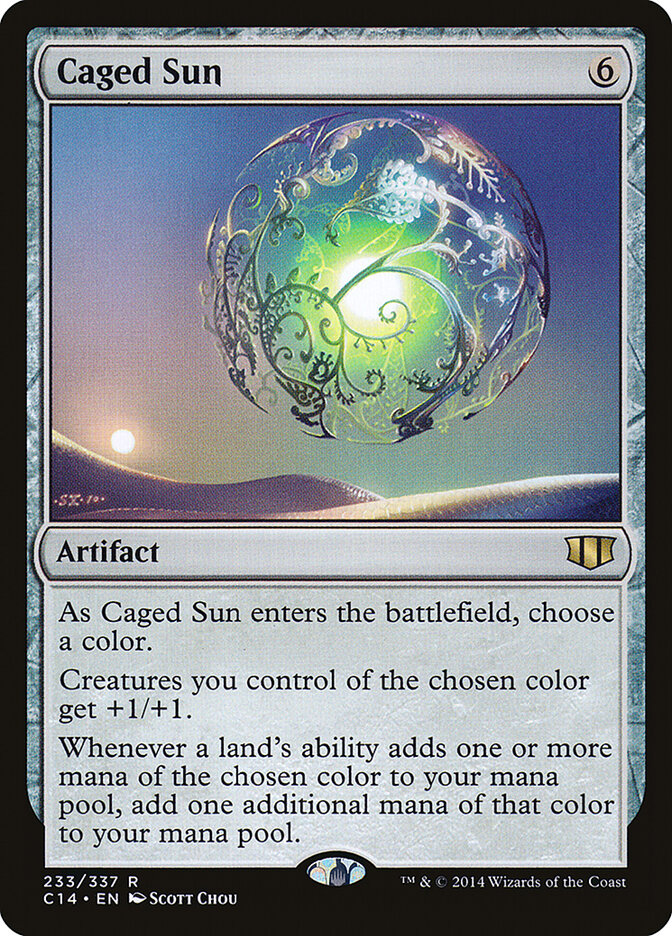 Caged Sun — Commander 2014 233/337