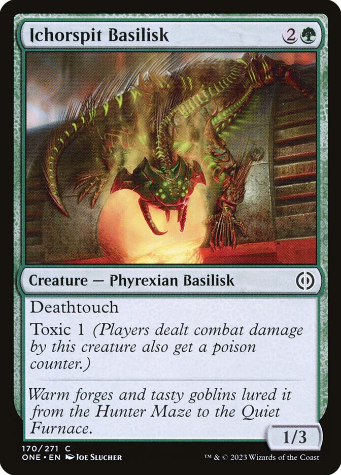 Ichorspit Basilisk — Phyrexia: All Will Be One 170/479