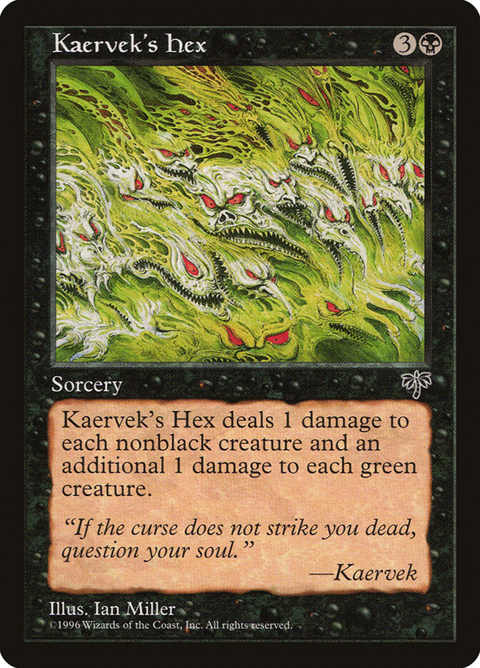 Kaervek's Hex — Mirage 130/351