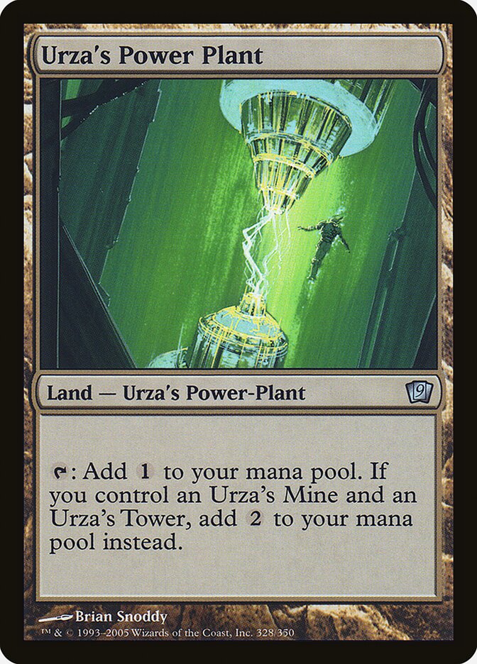 Urza's Power Plant — Ninth Edition 328★/709