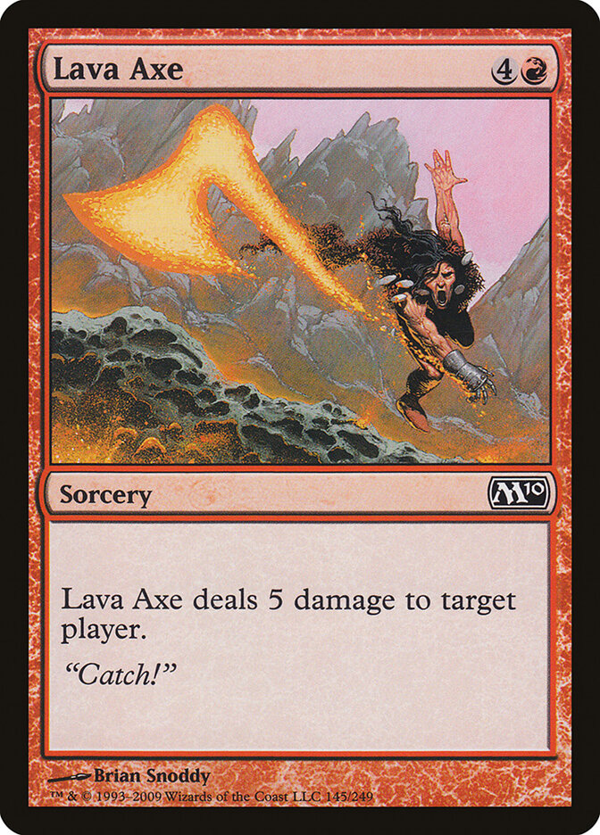 Lava Axe — Magic 2010 145/249