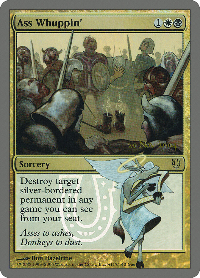 Ass Whuppin' — Unhinged Promos 117★/1