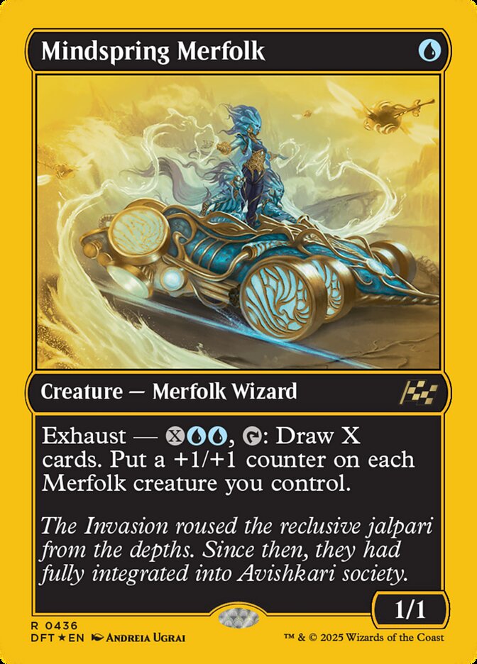 Mindspring Merfolk — Aetherdrift 436/553