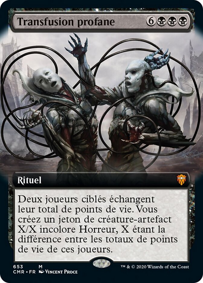 Transfusion profane — Commander Legends 653/718
