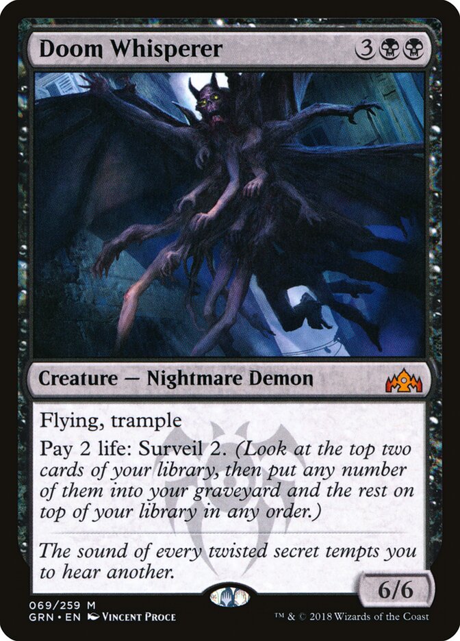 Doom Whisperer — Guilds of Ravnica 69/273
