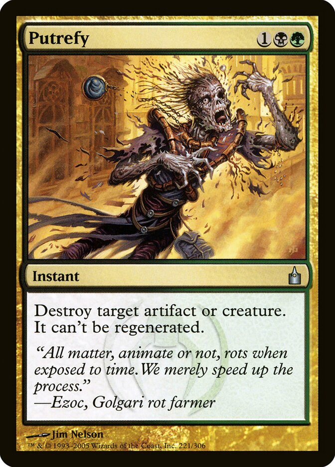 Putrefy — Ravnica: City of Guilds 221/306