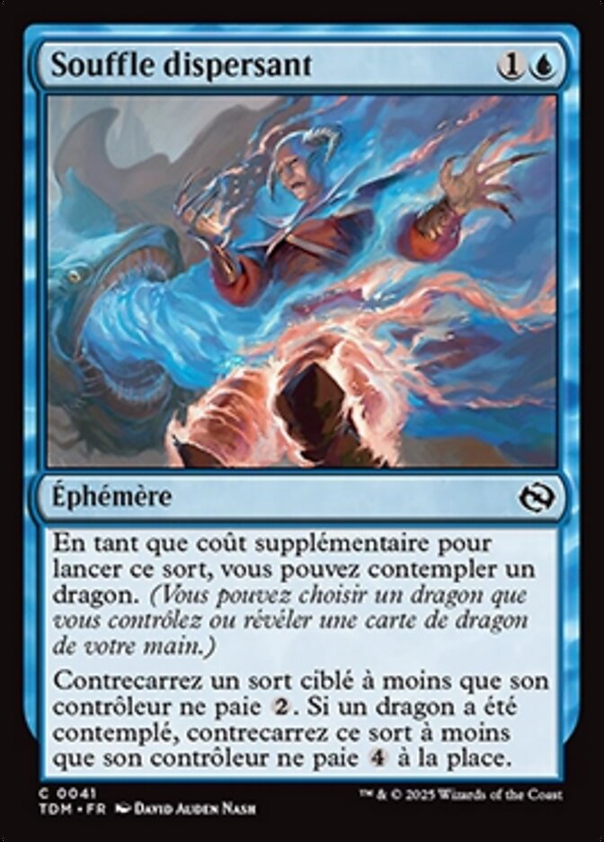 Souffle dispersant — Tarkir: Dragonstorm 41/427