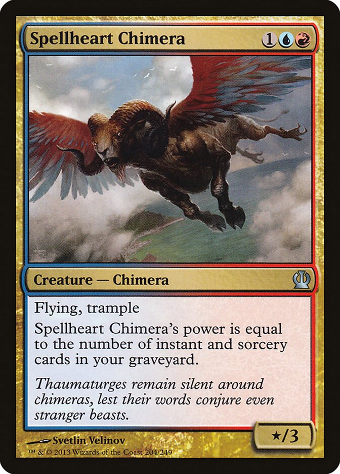 Spellheart Chimera — Theros 204/249