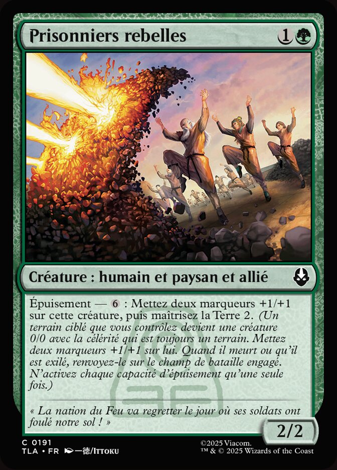 Prisonniers rebelles — Avatar: The Last Airbender 191/394