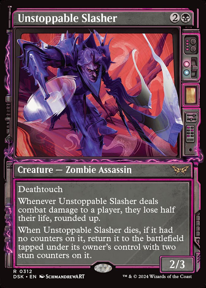 Unstoppable Slasher — Duskmourn: House of Horror 312/419