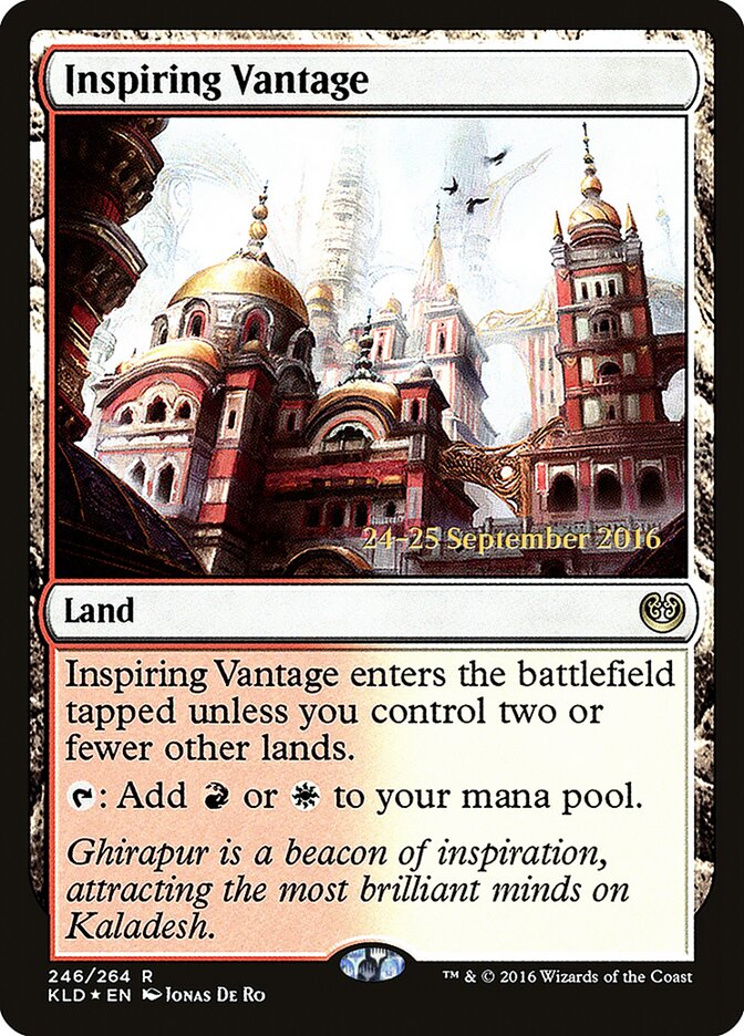 Inspiring Vantage — Kaladesh Promos 246s/83
