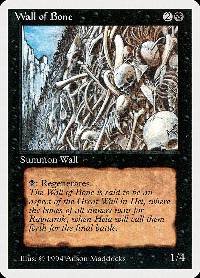 Wall of Bone — Summer Magic / Edgar 134/306
