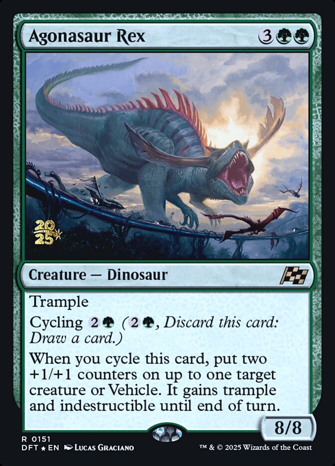 Agonasaur Rex — Aetherdrift Promos 151s/160