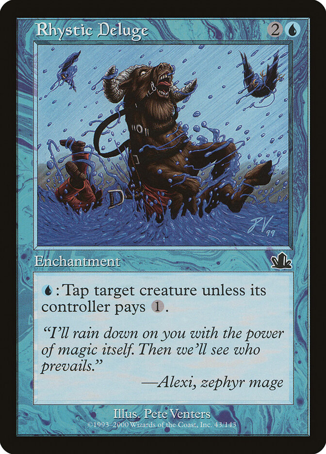Rhystic Deluge — Prophecy 43/144