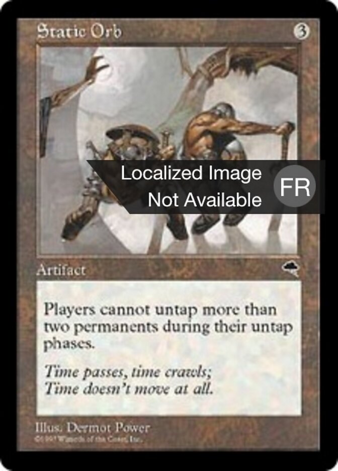 Orbe statique — Tempest 310/350