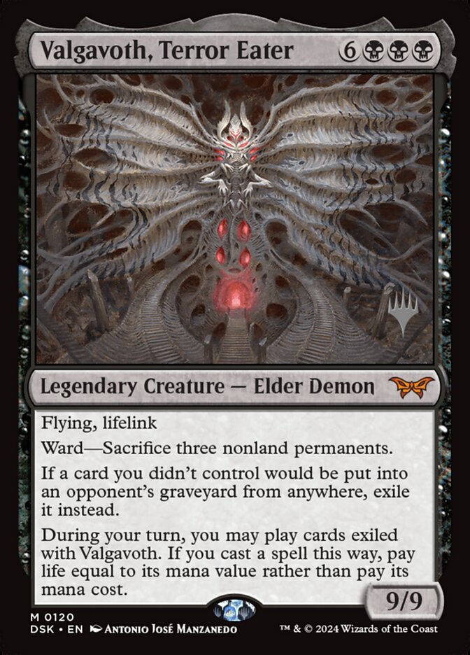 Valgavoth, Terror Eater — Duskmourn: House of Horror Promos 120p/160