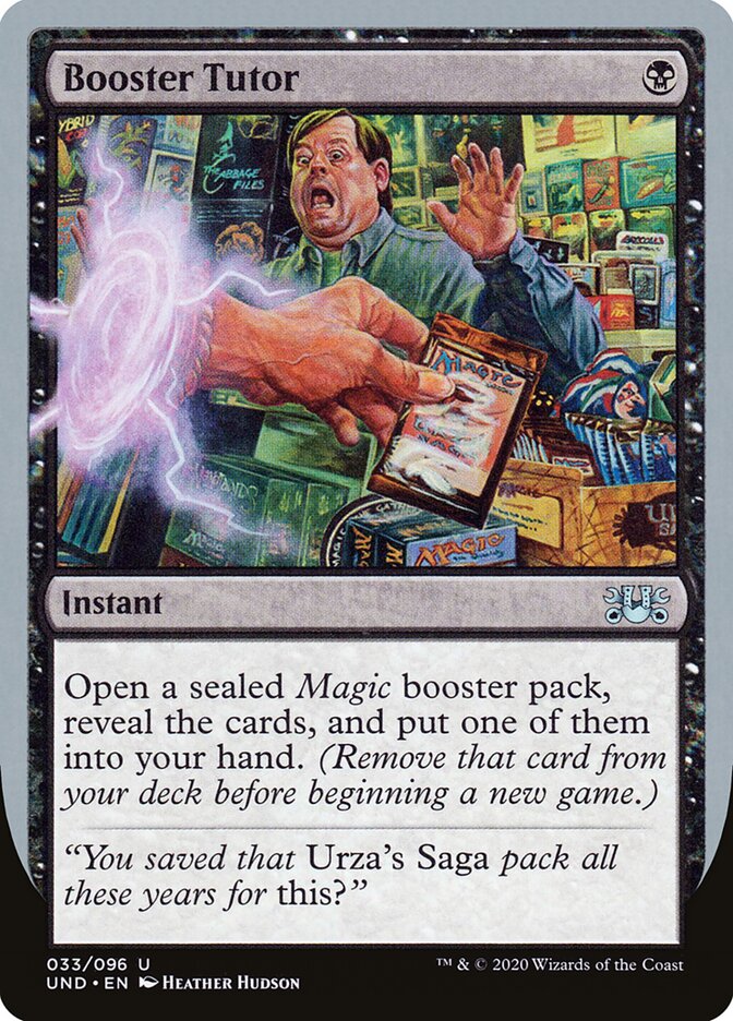 Booster Tutor — Unsanctioned 33/96