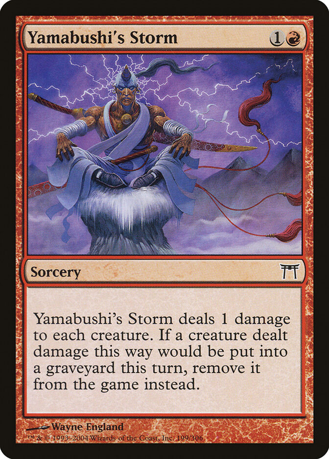 Yamabushi's Storm — Champions of Kamigawa 199/307
