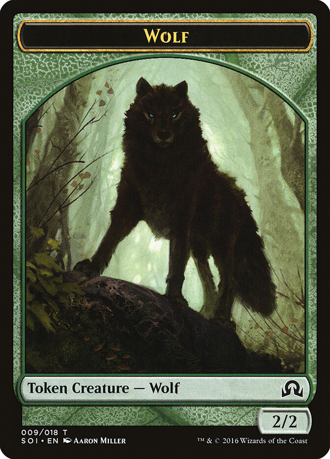 Wolf — Shadows over Innistrad Tokens 9/20