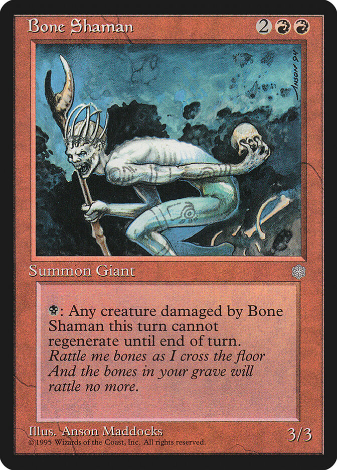 Bone Shaman — Ice Age 176/383