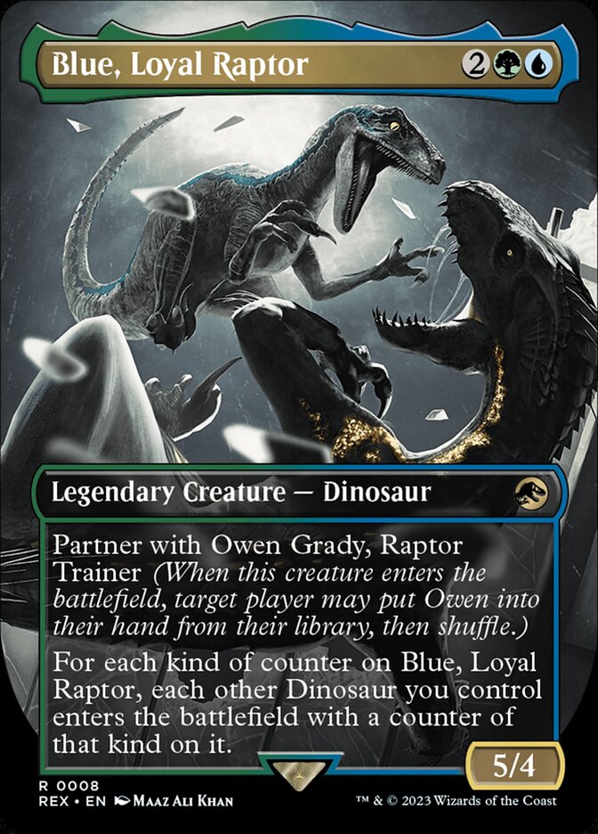Blue, Loyal Raptor — Jurassic World Collection 8/45