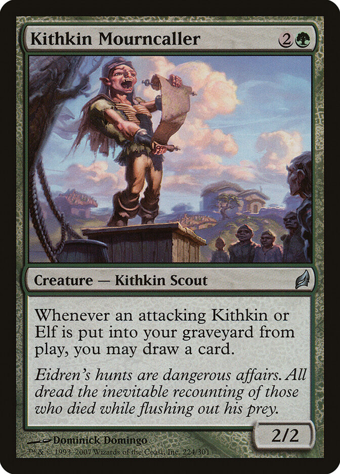 Kithkin Mourncaller — Lorwyn 224/301