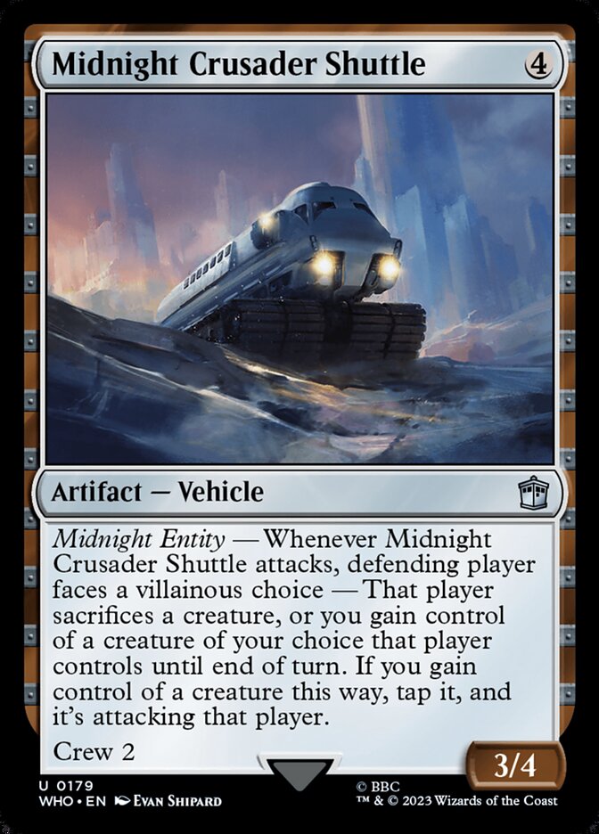 Midnight Crusader Shuttle — Doctor Who 179/1178