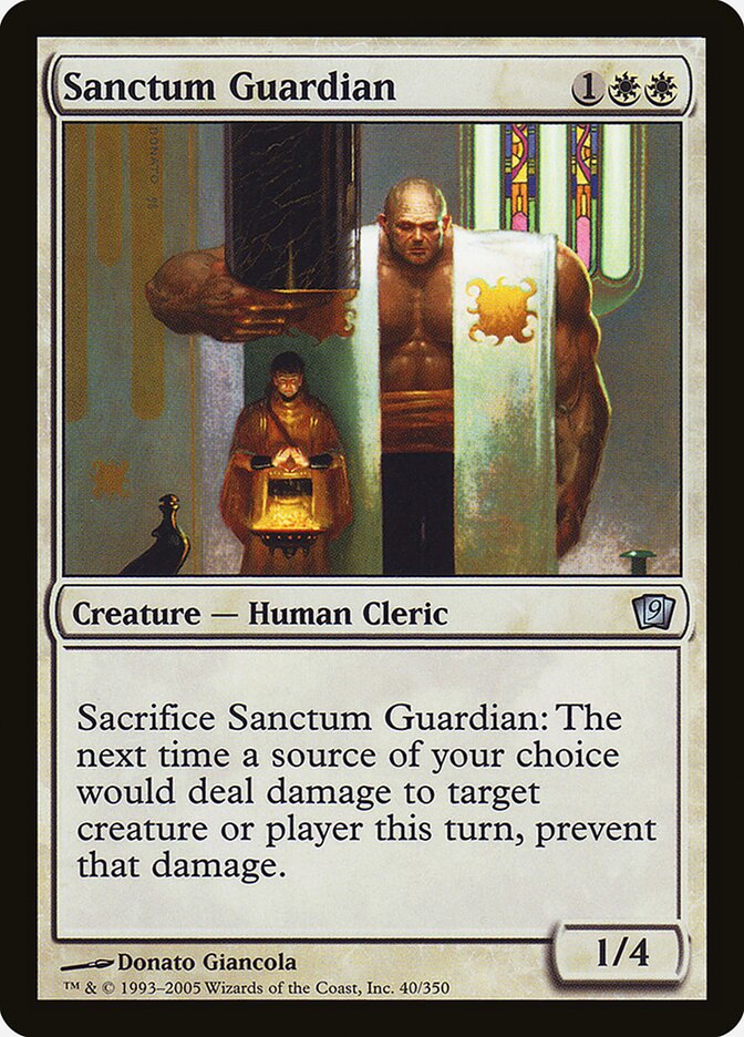 Sanctum Guardian — Ninth Edition 40★/709