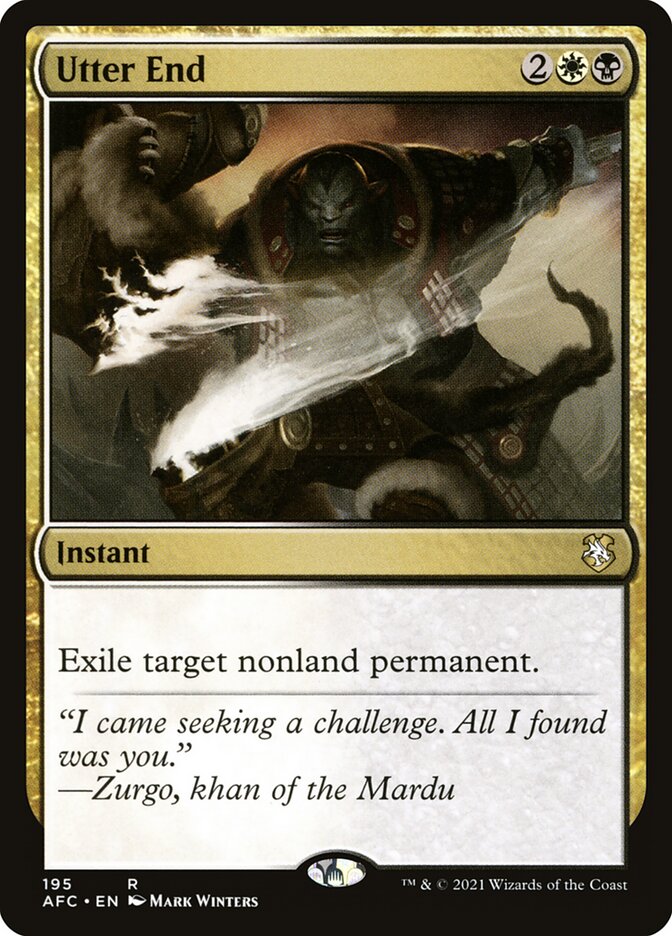 Destruction totale — Forgotten Realms Commander 195/331