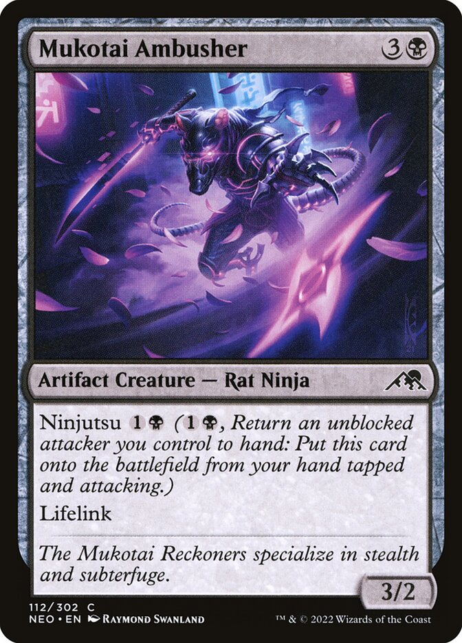 Mukotai Ambusher — Kamigawa: Neon Dynasty 112/531