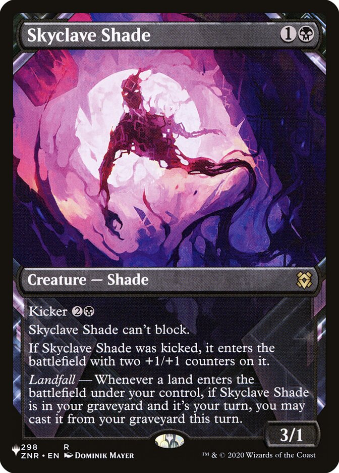 Skyclave Shade — The List ZNR-298/5581