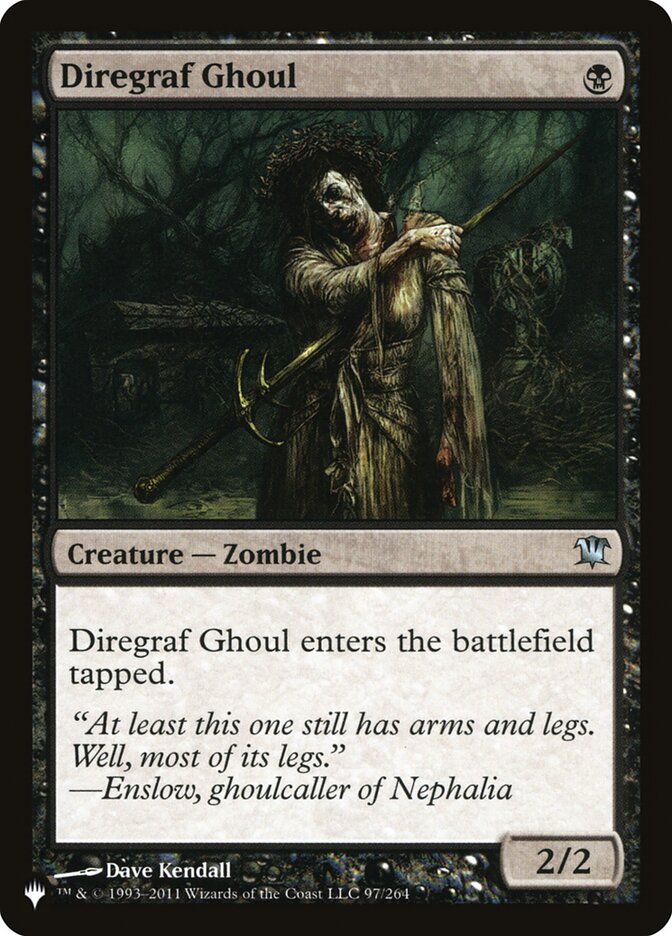 Diregraf Ghoul — The List ISD-97/5581
