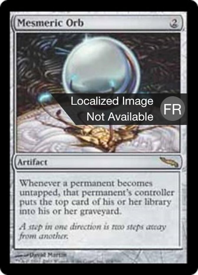 Orbe mesmérique — Mirrodin 204/306