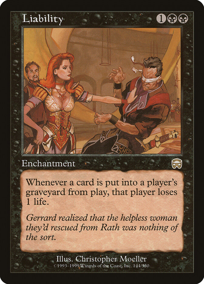 Liability — Mercadian Masques 144/350