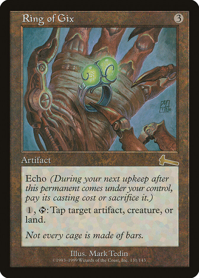 Ring of Gix — Urza's Legacy 131/143