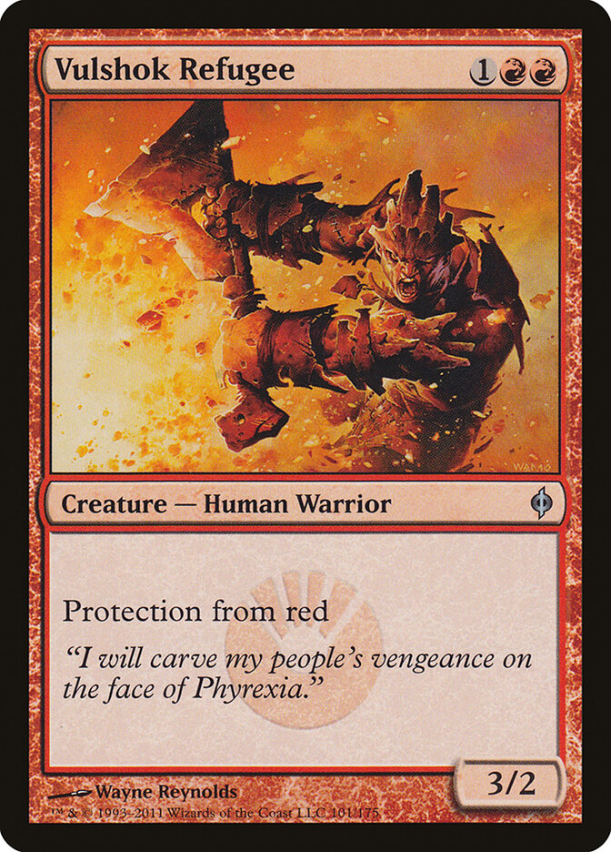 Réfugié vulshok — New Phyrexia 101/175