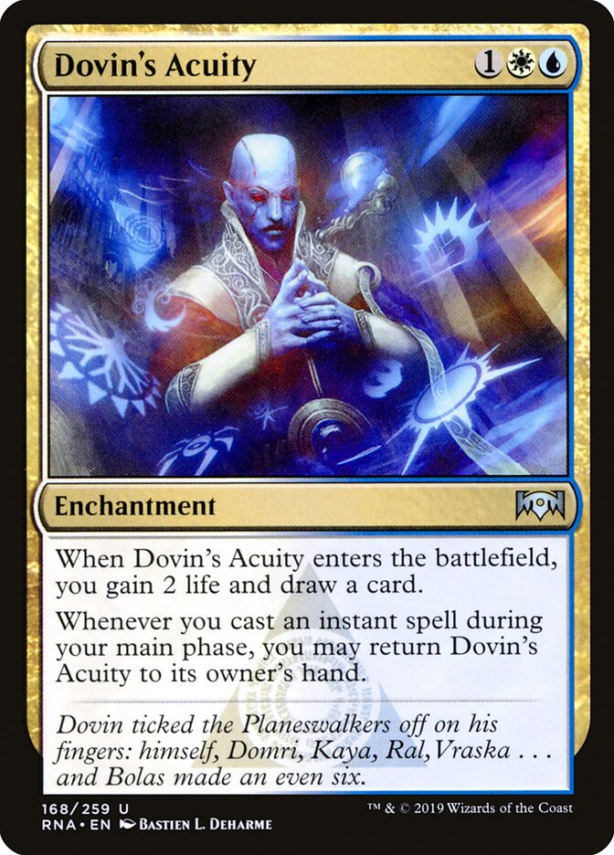 Dovin's Acuity — Ravnica Allegiance 168/273