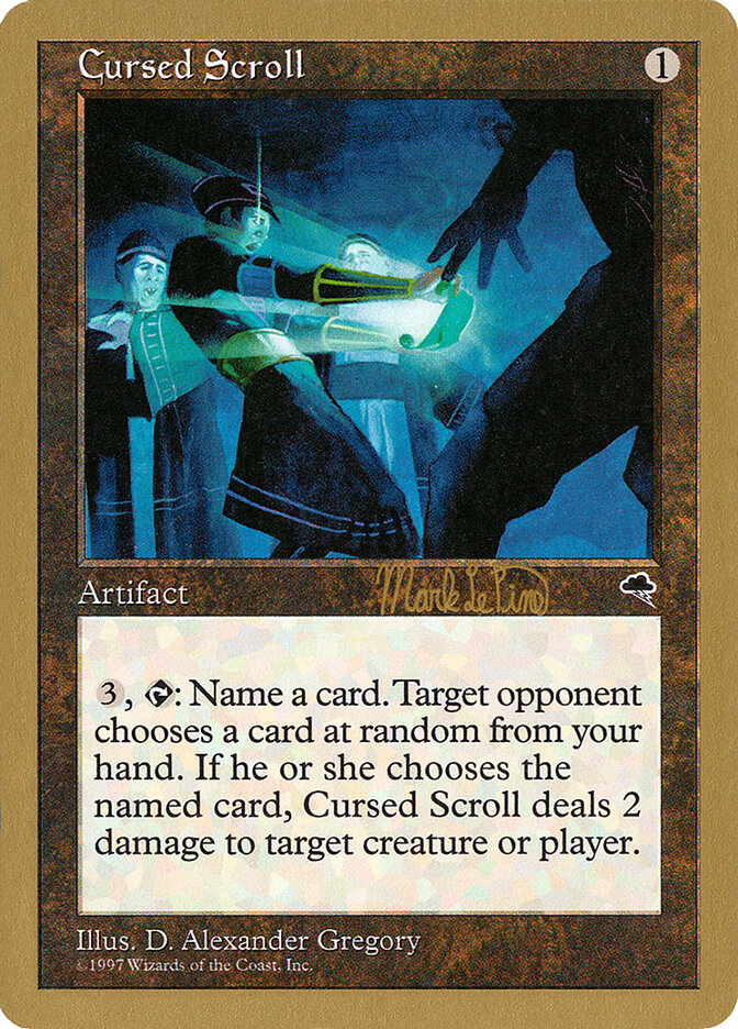 Cursed Scroll — World Championship Decks 1999 mlp281/111