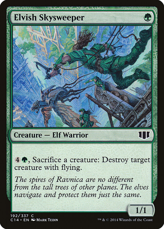 Elvish Skysweeper — Commander 2014 192/337