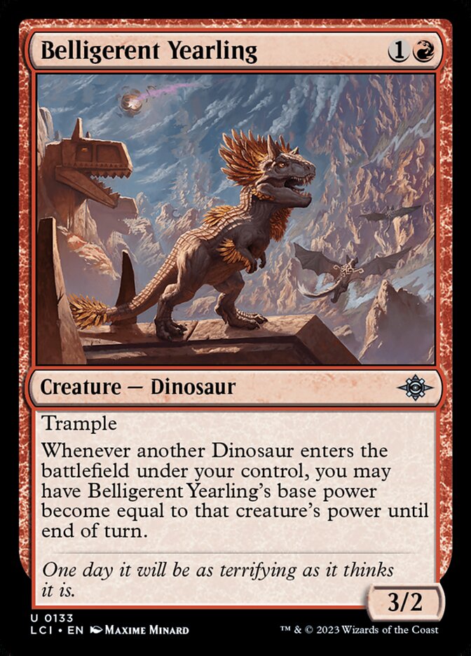 Belligerent Yearling — The Lost Caverns of Ixalan 133/416