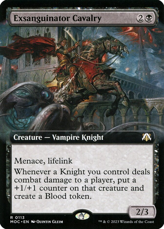 Exsanguinator Cavalry — March of the Machine Commander 113/450