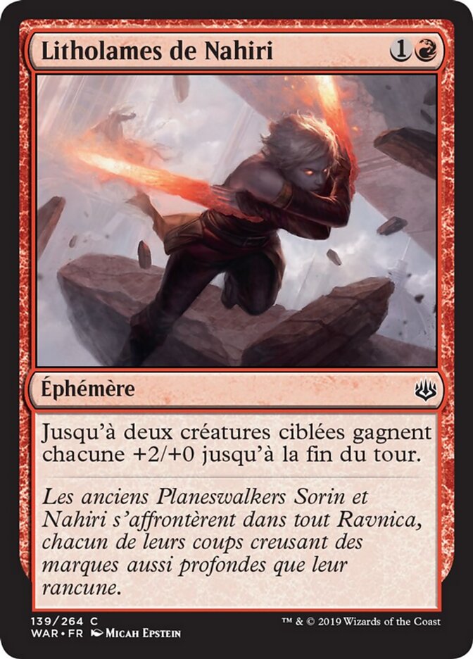 Litholames de Nahiri — War of the Spark 139/312